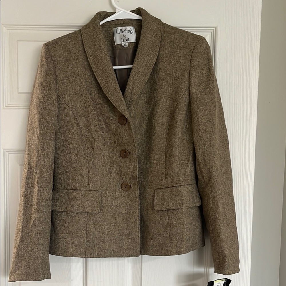 Collections for Le Suit Women's Brown Blazer